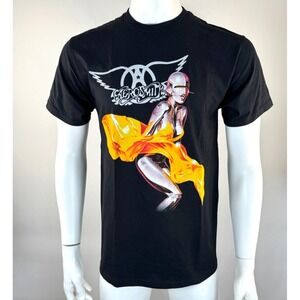 Aerosmith Just Push Play 2001 World Tour Tshirt Hajime Sorayama Men M NWT Cotton